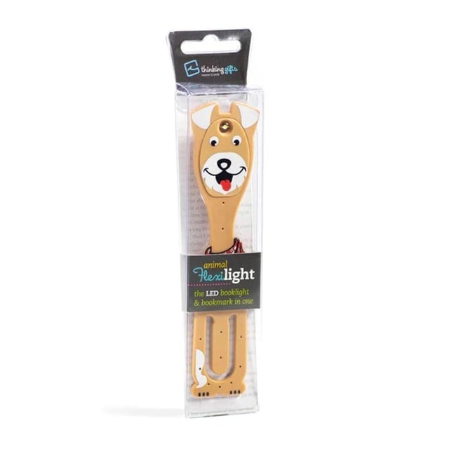 Flexilight-Pals Dog - Arkadaşlar Esnek Okuma Lambası Köpek-Kitap Okuma Lambası-1-Milagron.com