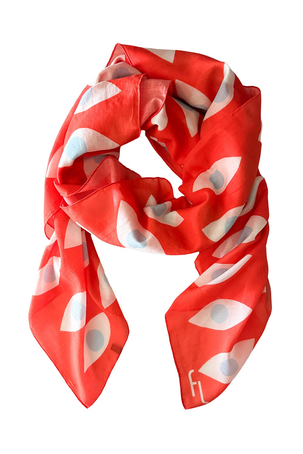 Folie Living-All Eyes On Me Pareo-Şal & Fular-3-Milagron.com