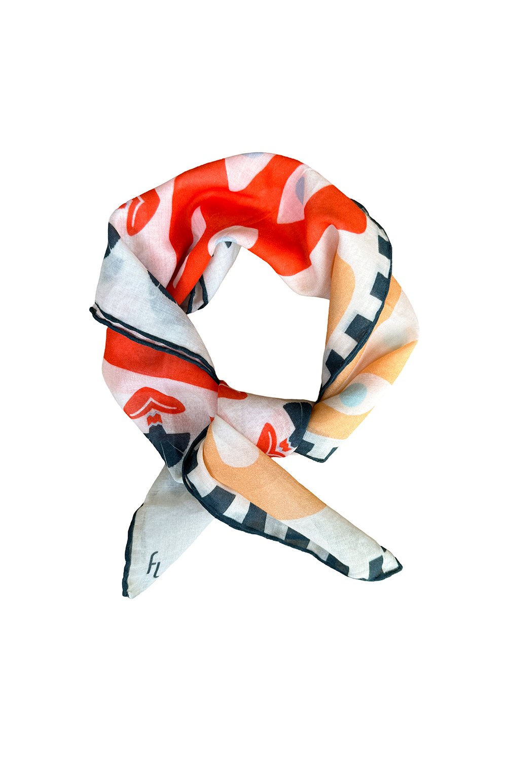 Folie Living-Apple Of My Eye Bandana-Şal & Fular-1-Milagron.com