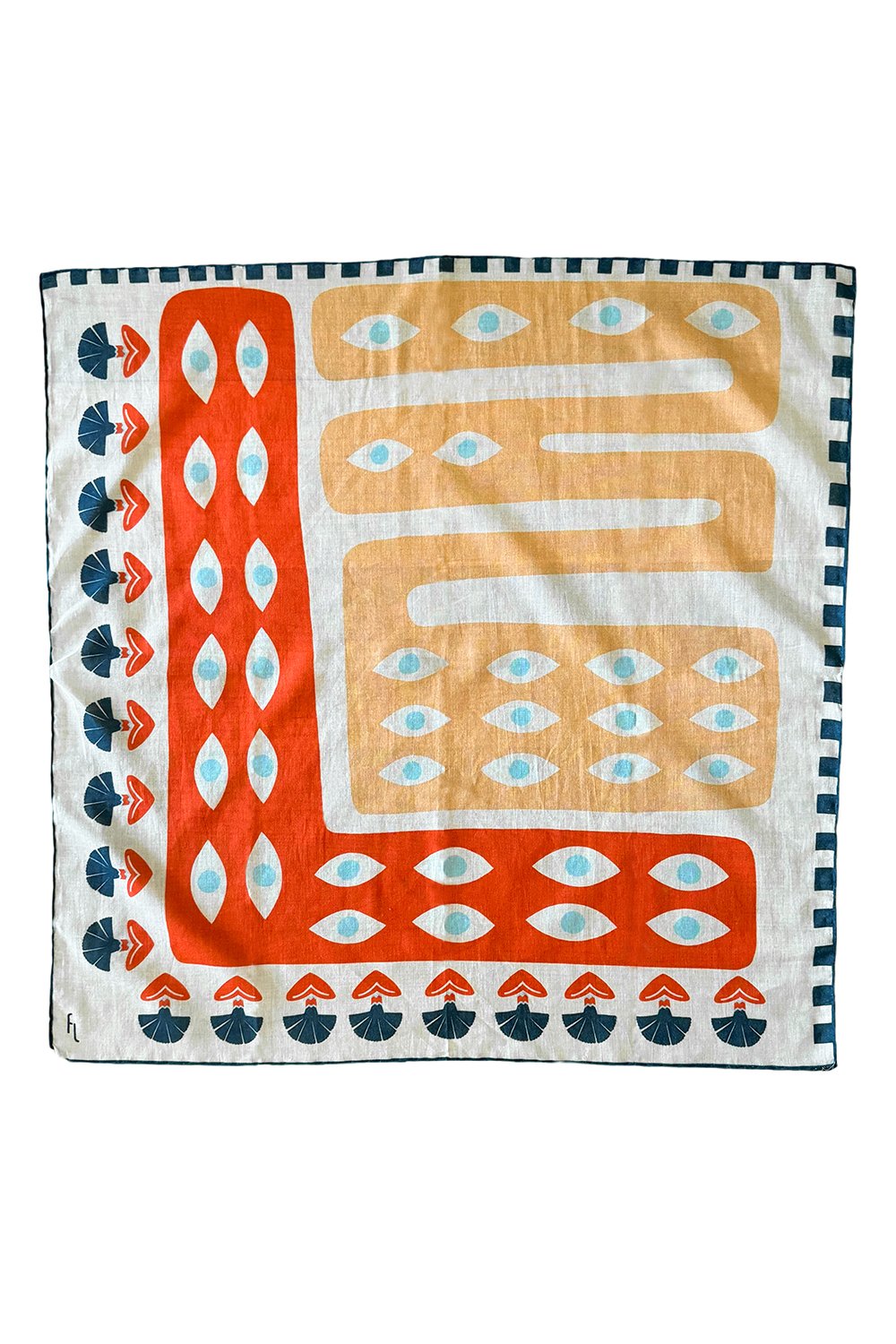 Folie Living-Apple Of My Eye Bandana-Şal & Fular-2-Milagron.com