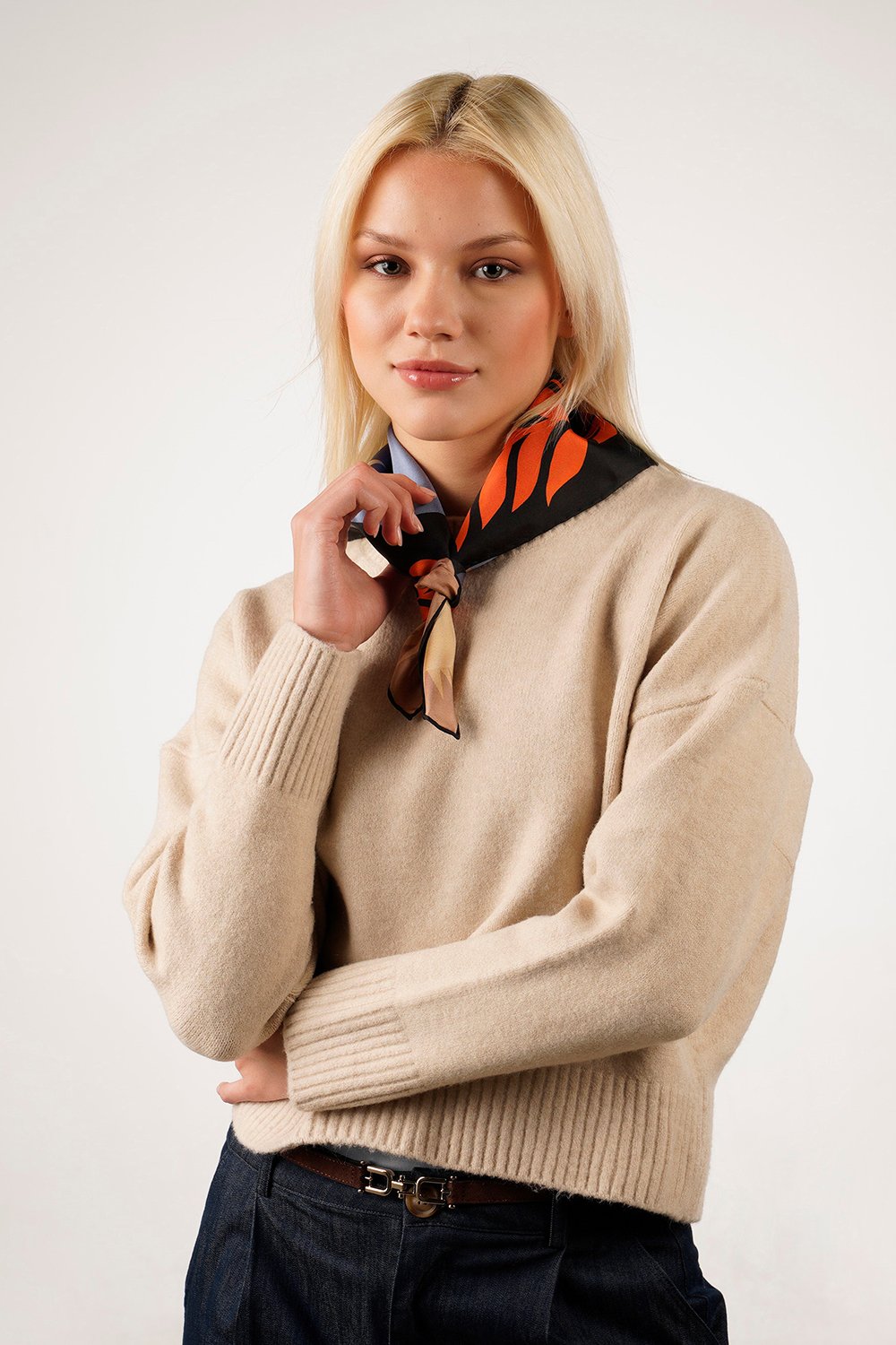 Folie Living-In The Eye Of The Moon Bandana-Şal & Fular-3-Milagron.com