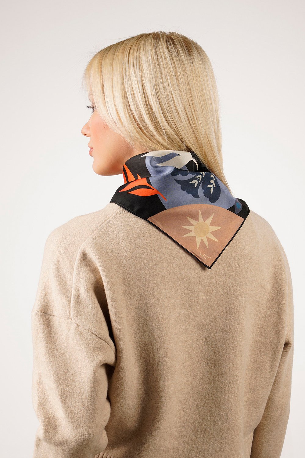 Folie Living-In The Eye Of The Moon Fular-Şal & Fular-6-Milagron.com