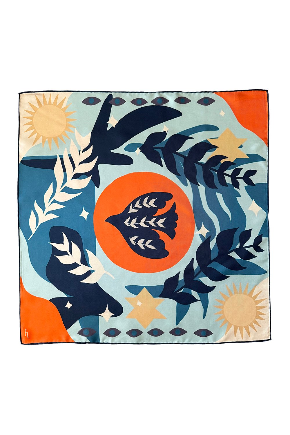 Folie Living-In The Eye Of The Sun Fular-Şal & Fular-4-Milagron.com