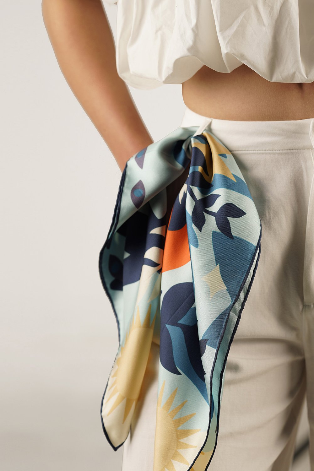 Folie Living-In The Eye Of The Sun Fular-Şal & Fular-6-Milagron.com