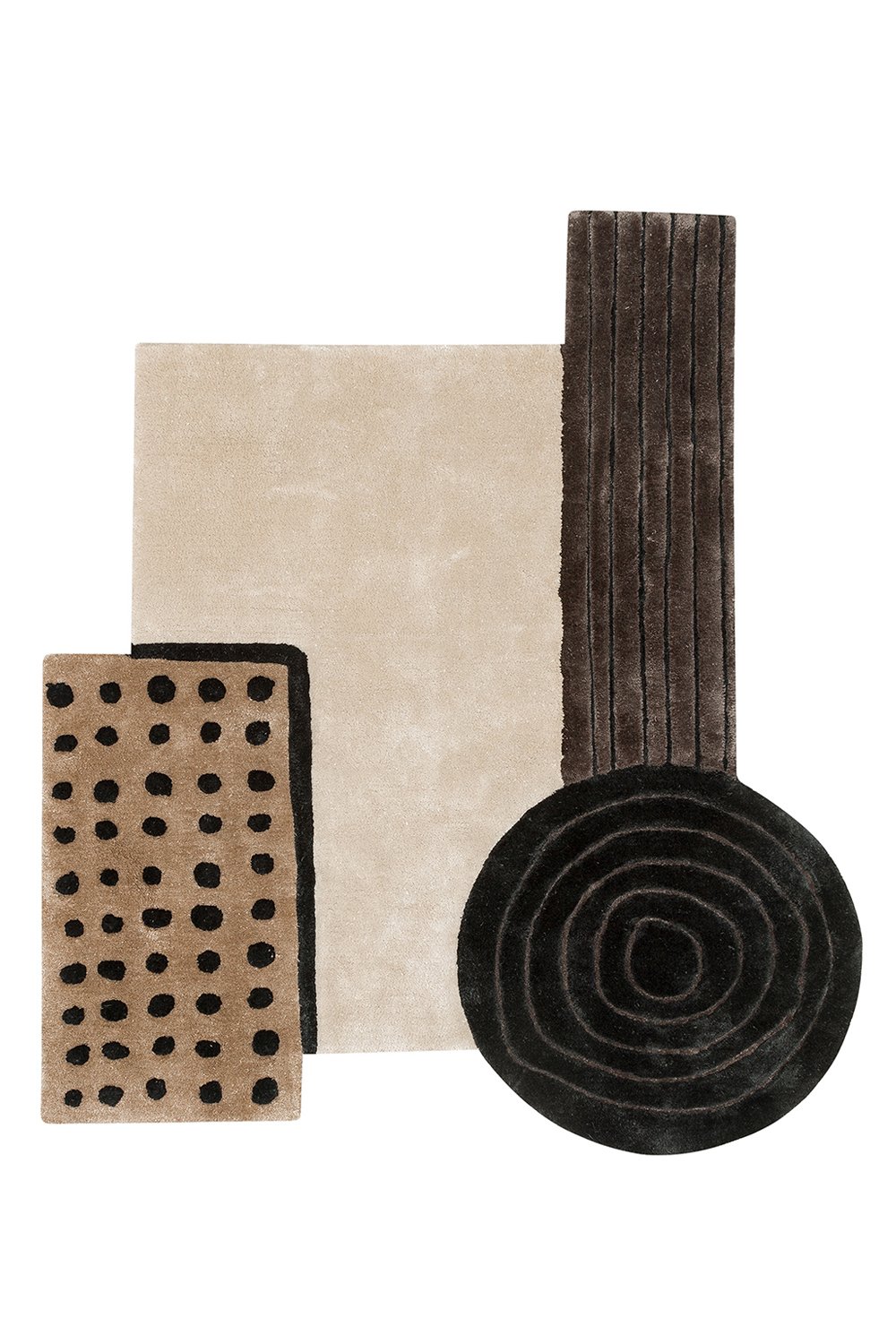 Folie Living-Overlap Tuft Halı-Halı-1-Milagron.com