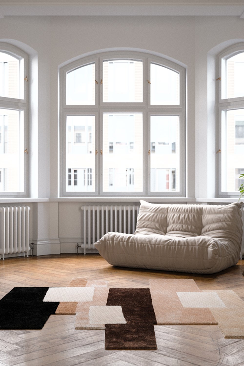 Folie Living-Patch Tuft Halı-Halı-5-Milagron.com