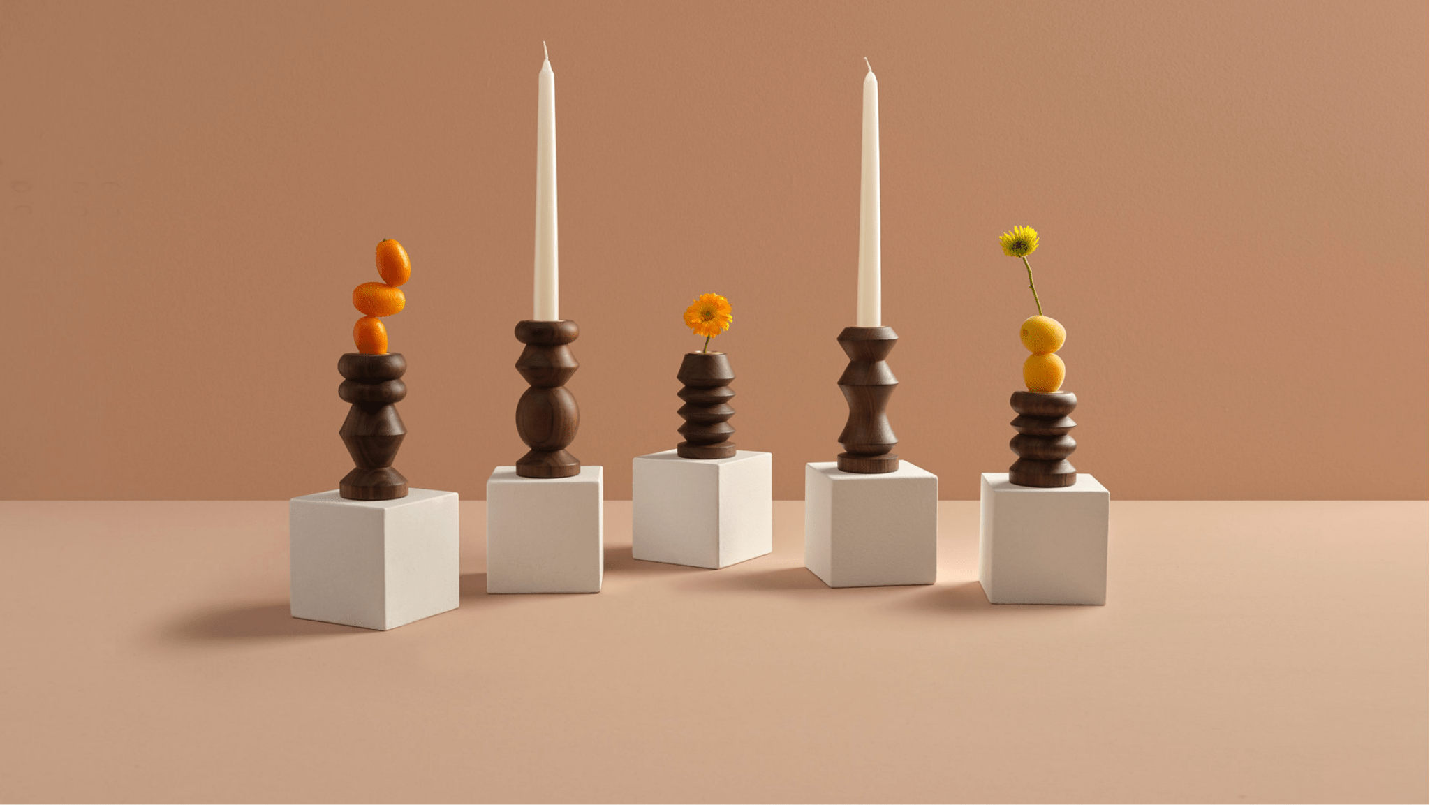 Familia Candle Holder Set Of 5