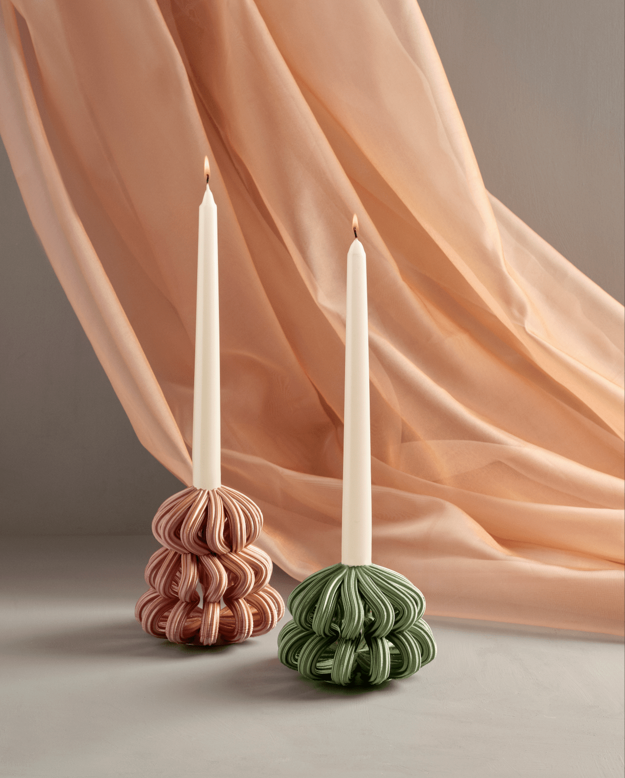 Frosting Candle Holders - 5