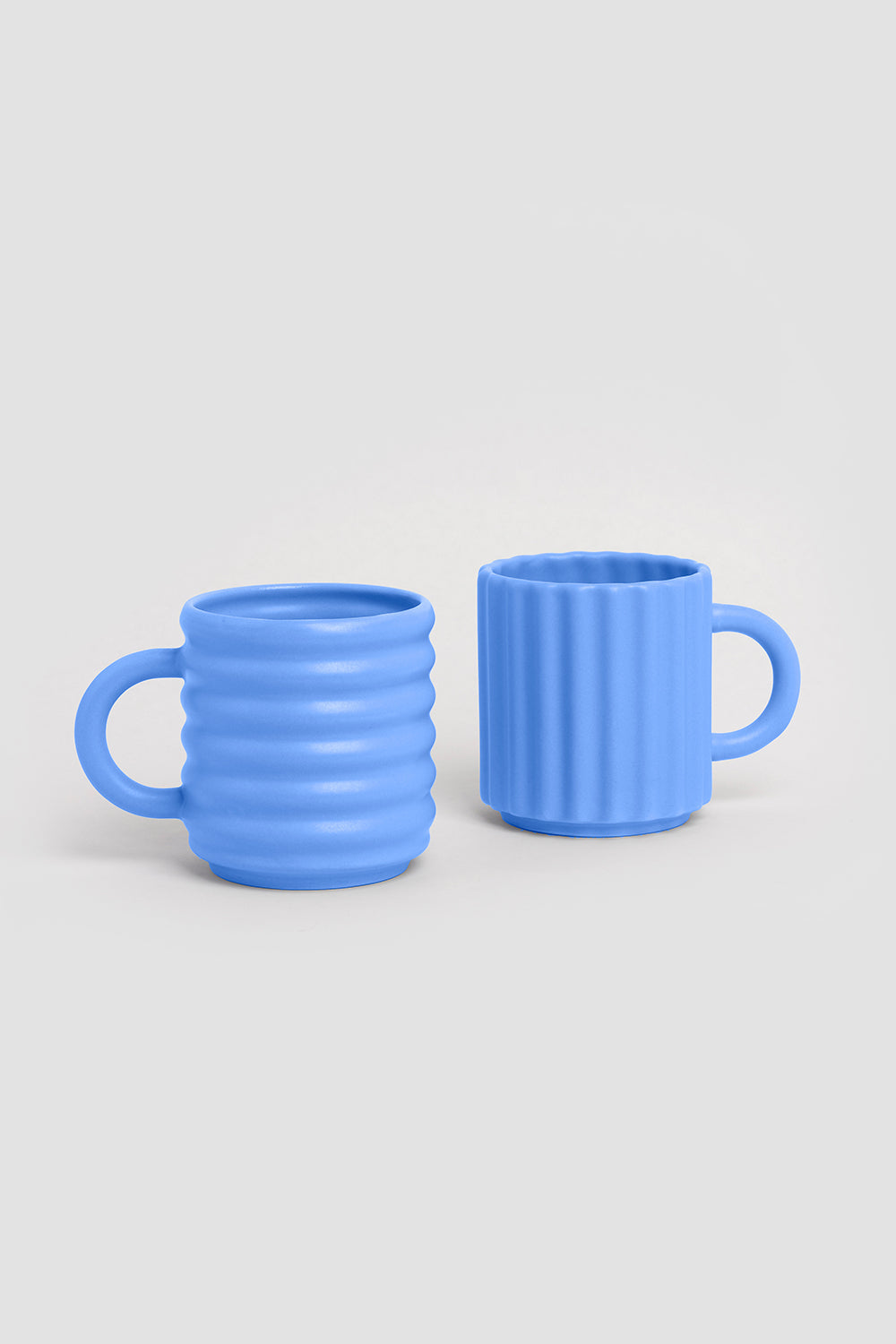 Ripple Mugs 2'li Set | Açık Mavi - 0
