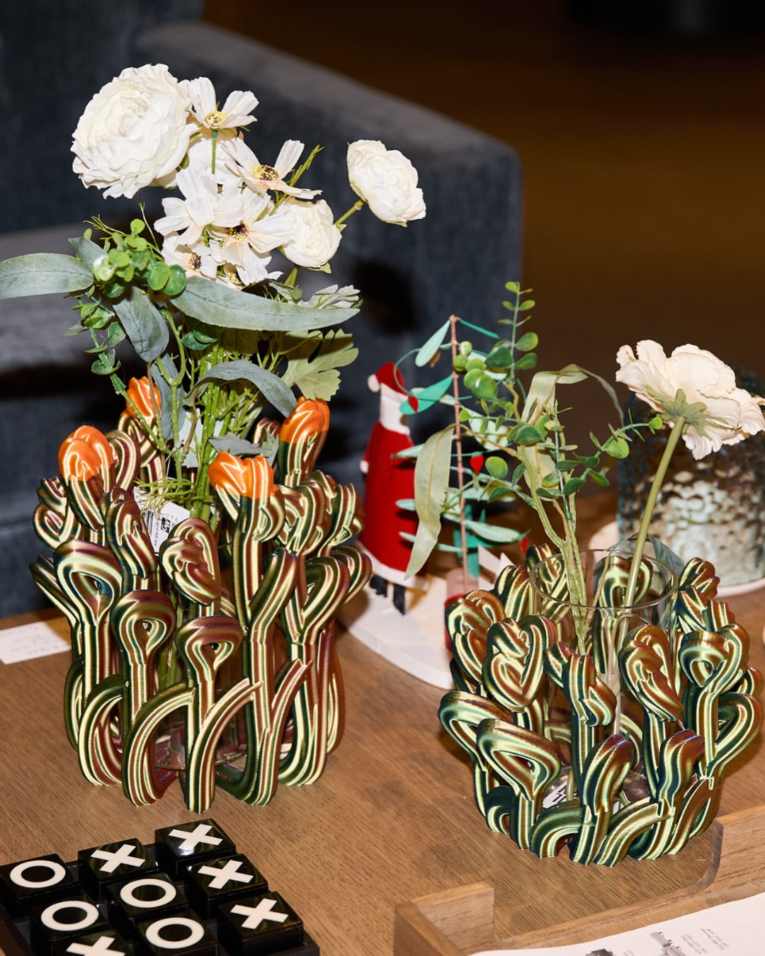 Superbloom Small Vase Green + Purple