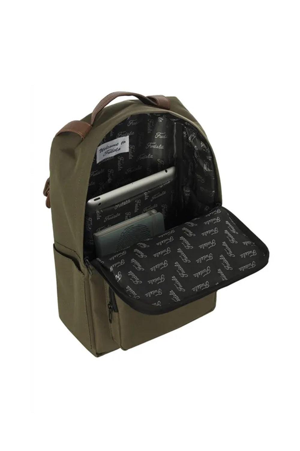 Fudela-Bks Haki Sırt Çantası-Sırt Çantası-2-Milagron.com