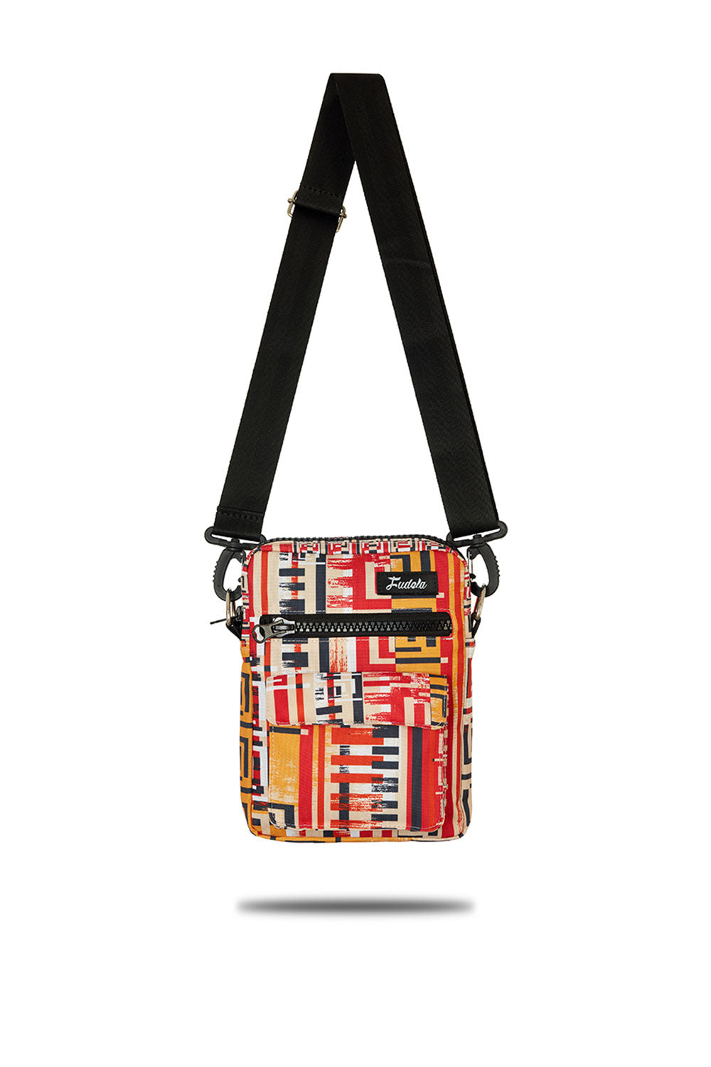 Fudela-Çapraz Askılı Rahat Günlük Kullanım Omuz Çantası Kırmızı Desenli-Omuz Çantası-1-Milagron.com