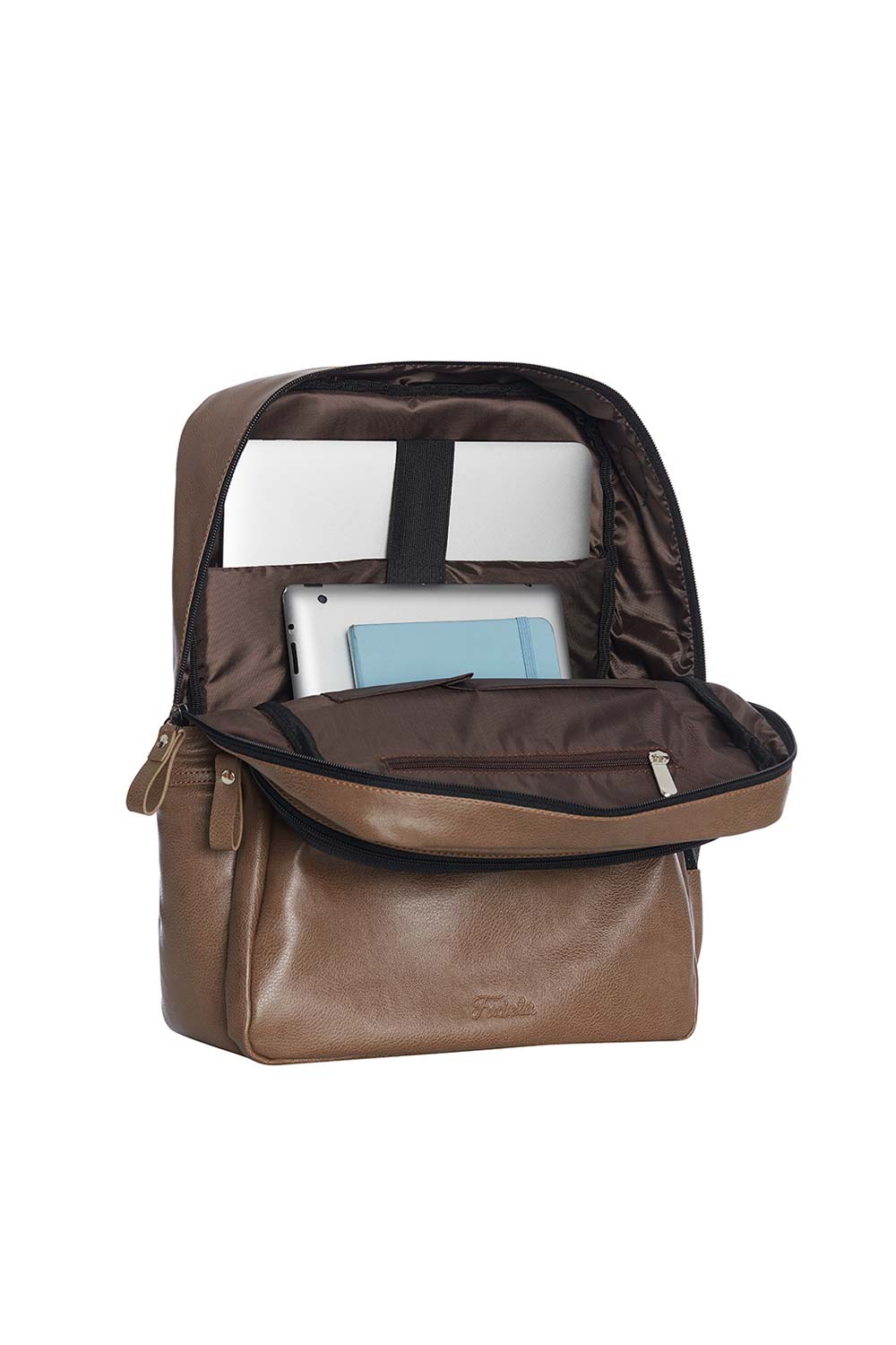 Fudela-Oslo Kahverengi Sırt Çantası-Sırt Çantası-3-Milagron.com