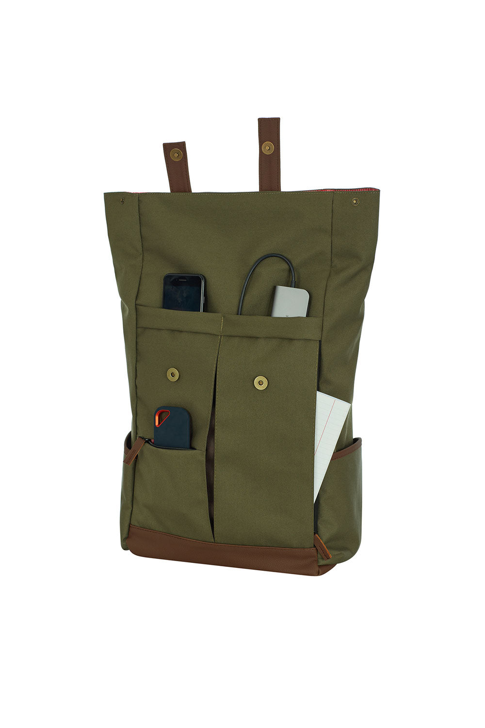 Fudela-Serendip Haki Sırt Çantası-Sırt Çantası-3-Milagron.com