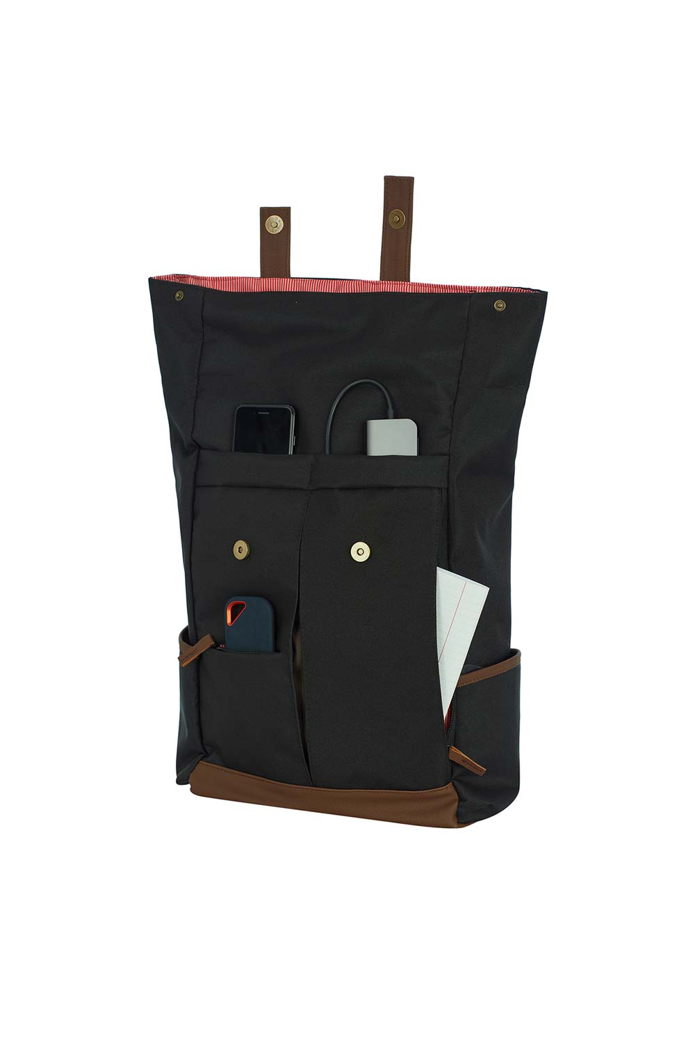 Fudela-Serendip Siyah Sırt Çantası-Sırt Çantası-4-Milagron.com