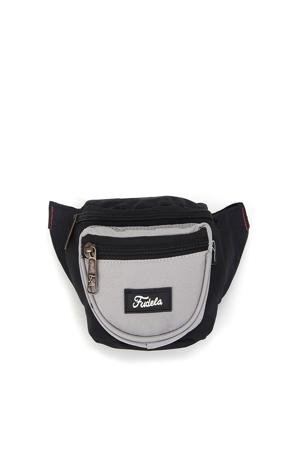 Fudela-Wamo Siyah-Gri Bel Çantası-Bel Çantası-2-Milagron.com