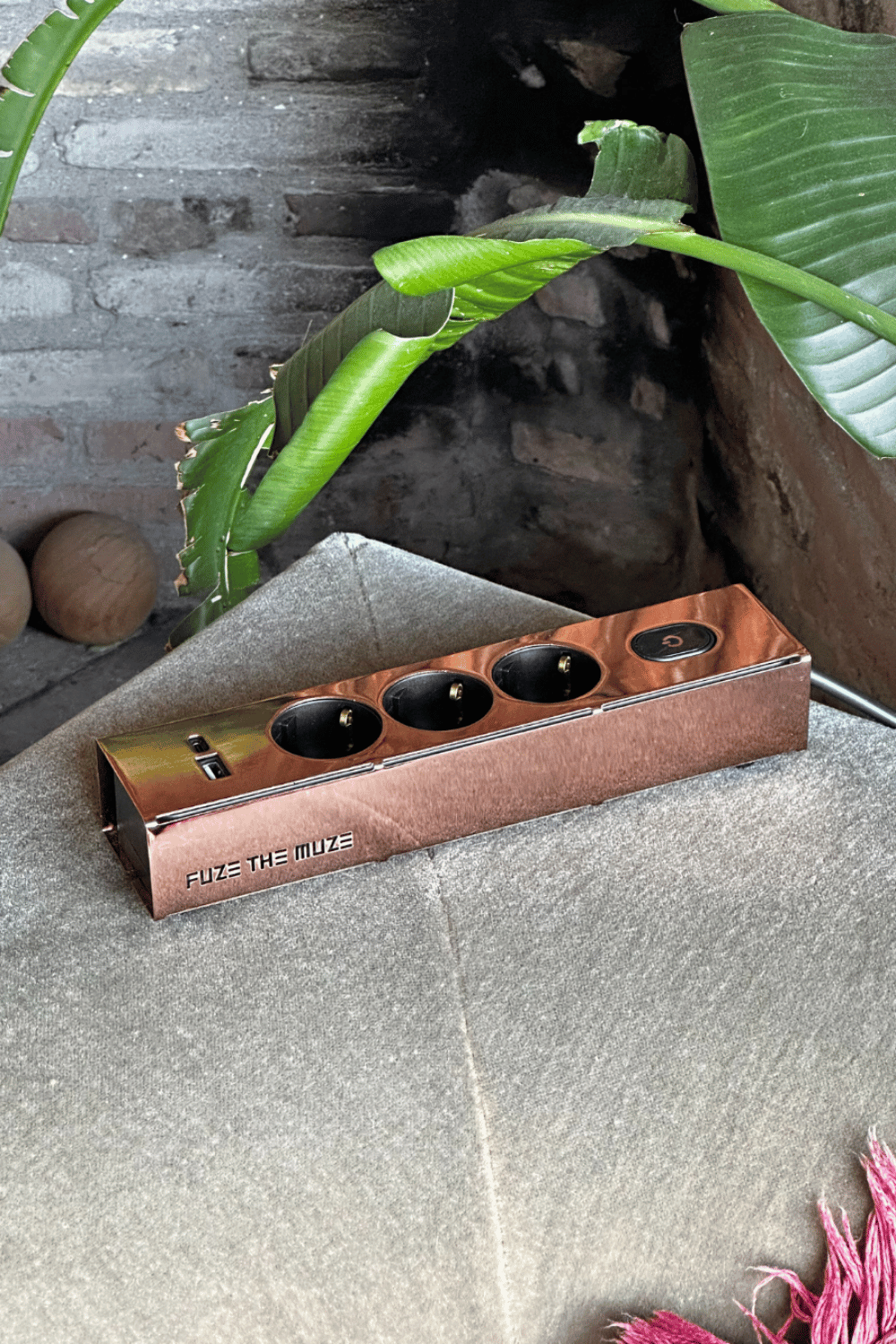 Muze 2.0 Rose Gold Hızlı Şarjlı Grup Priz - 0