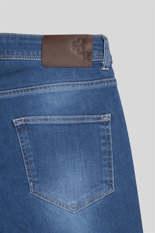5 Cep Casual Denim Erkek Pantolon