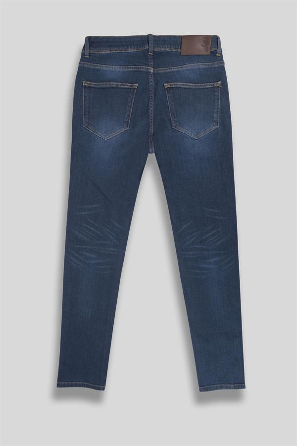 5 Cep Casual Denim Erkek Pantolon