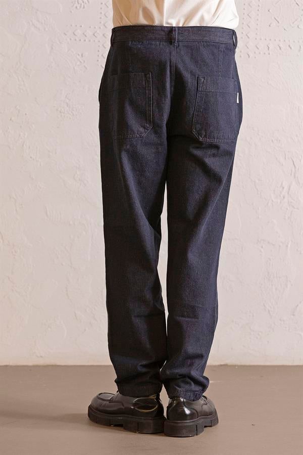 GMG Firenze-Baggy Fit Denim Erkek Pantolon-CHINO-4-Milagron.com