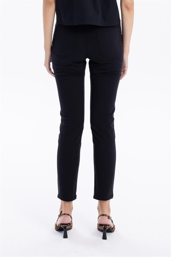 GMG Firenze-Basic 5 Cep Casual Slim Fit Kadın Dokuma Pantolon-//Özel Fi̇yatlar-5-Milagron.com