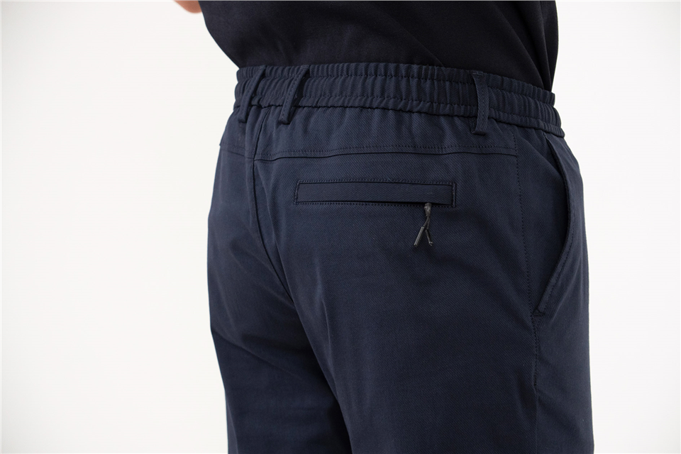 Beli Lastikli Arka Cebi Gizli Fermuarlı Jogger Erkek Pantolon