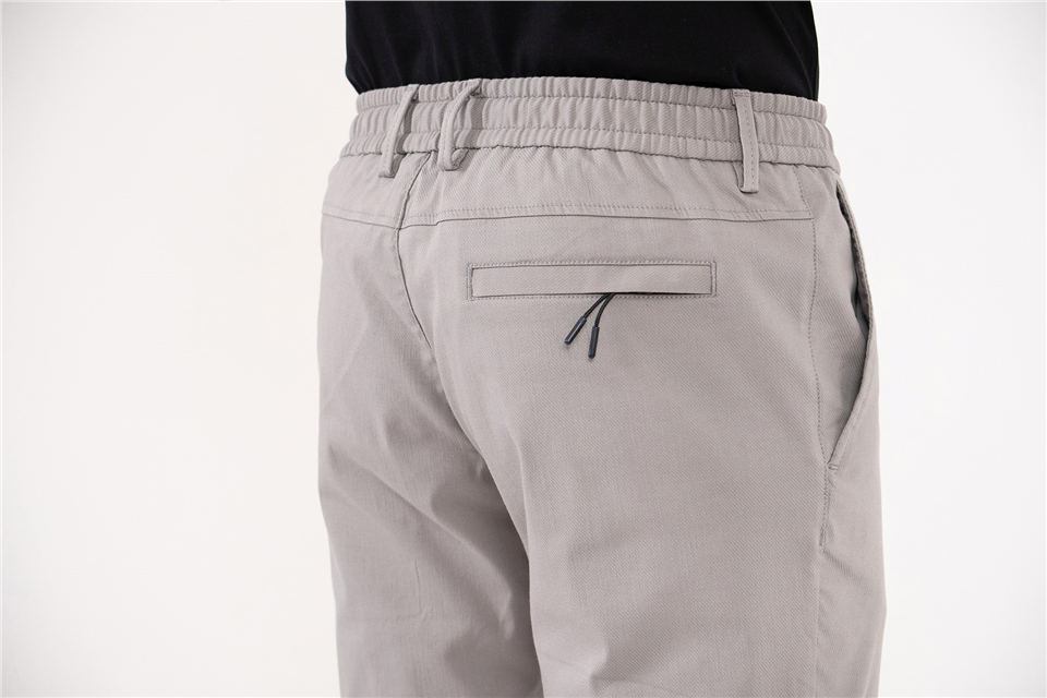 Beli Lastikli Arka Cebi Gizli Fermuarlı Jogger Erkek Pantolon