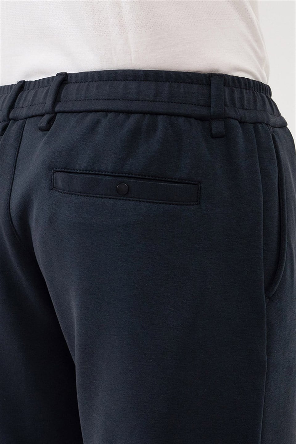 Beli Lastikli Arkası Çift Torba Cepli Jogger Erkek Pantolon