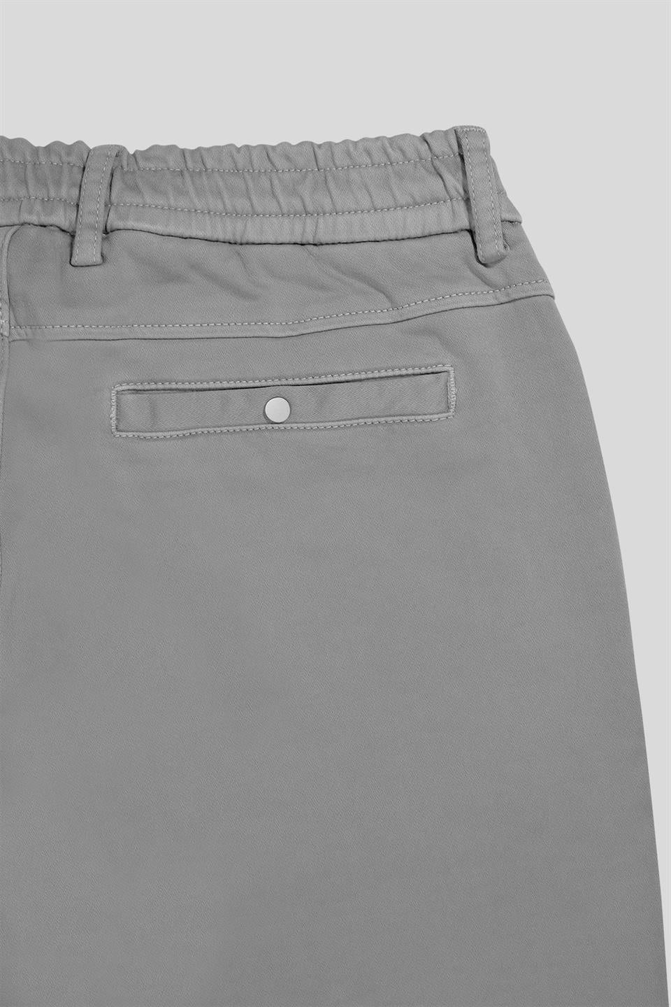 Beli Lastikli Dik Cep Arka Cep Çıtçıt Detaylı Erkek Pantolon