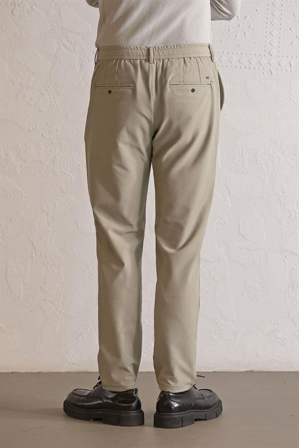 GMG Firenze-Beli Lastikli Ve Bağcıklı Cepleri çıtçıtlı Jogger Erkek Pantolon-JOGGER-3-Milagron.com