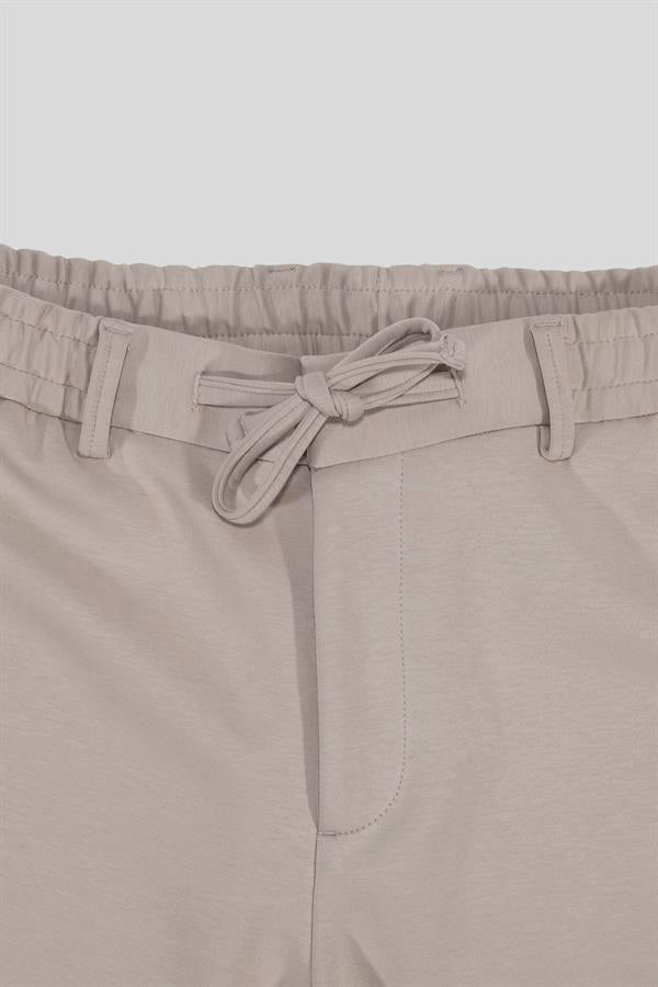 GMG Firenze-Beli Lastikli Ve Bağcıklı Dik Cepli Regular Fit Erkek şort-Şort-3-Milagron.com