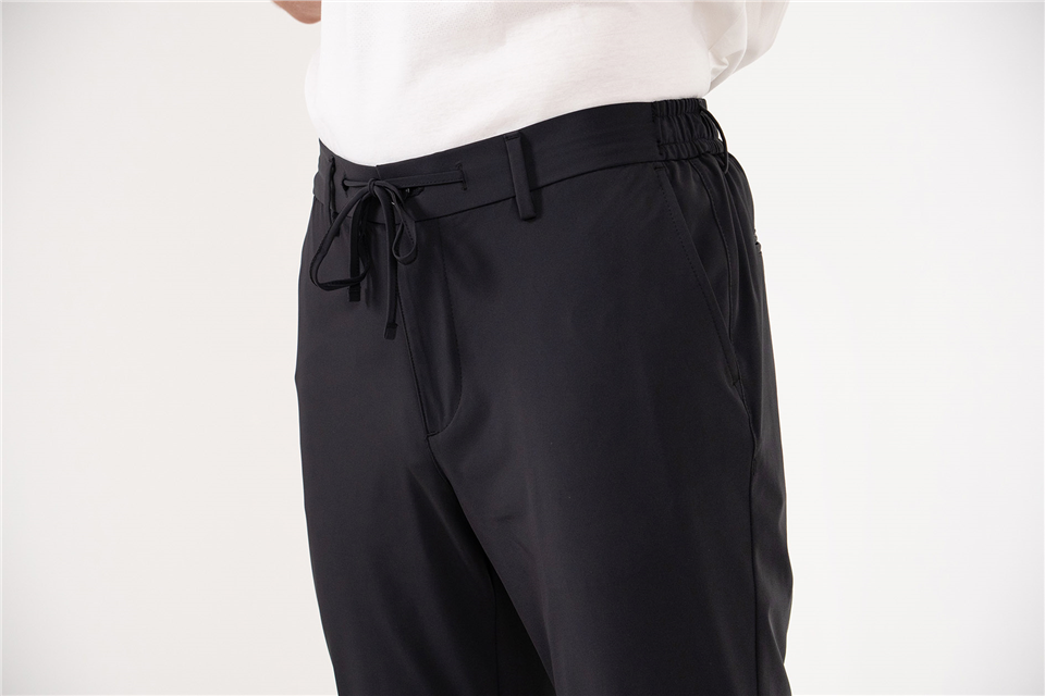 Beli Yarım Lastikli Arkası Çift Fleto Jogger Erkek Pantolon