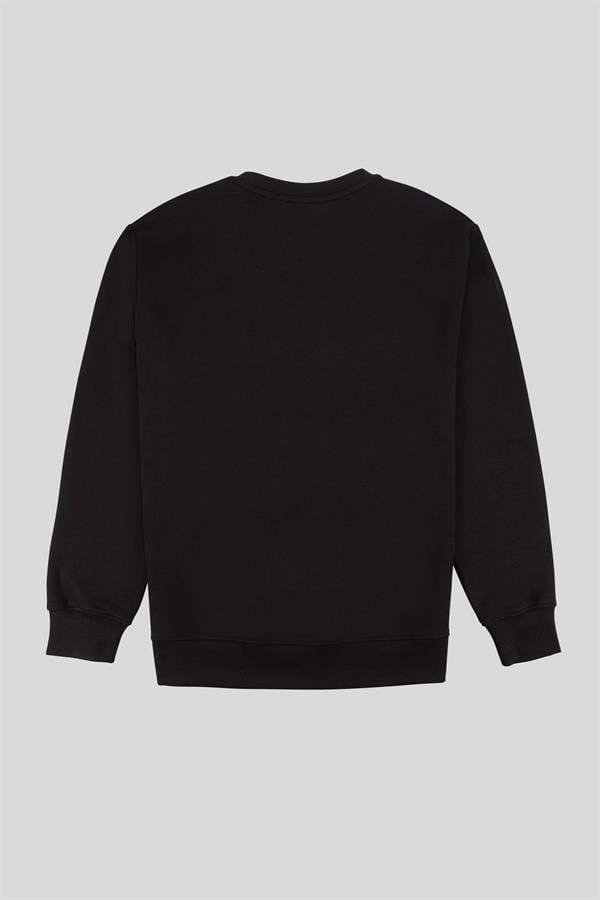 GMG Firenze-Bisiklet Yaka Baskılı Regular Fit Erkek Sweatshirt-SWEATSHIRT-21-Milagron.com