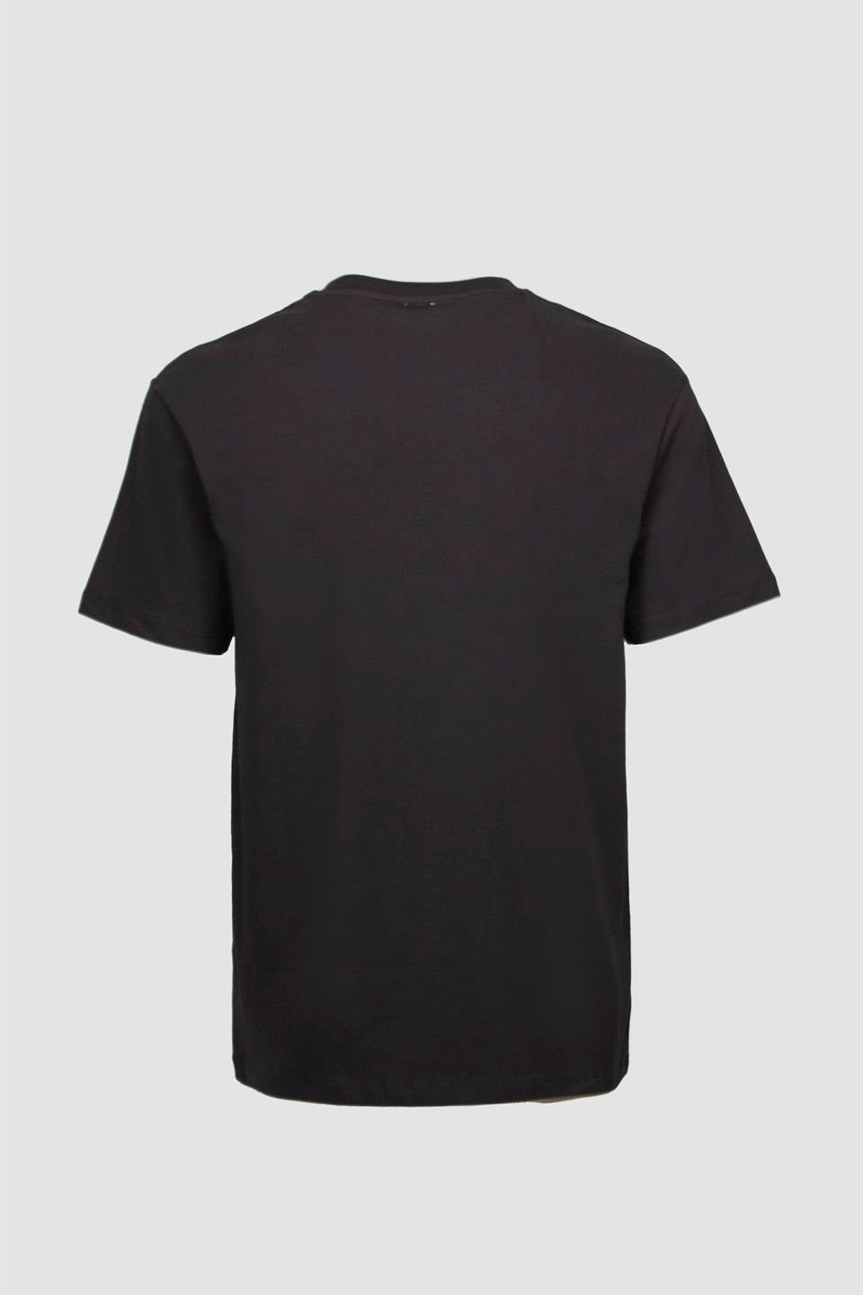 GMG Firenze-Bisiklet Yaka Flok Baskılı T-Shirt-T-Shirts-2-Milagron.com