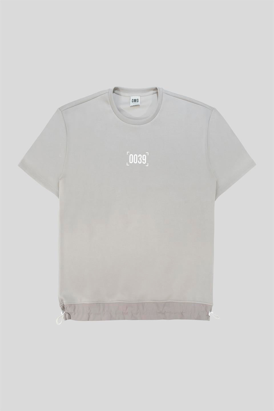 Bisiklet Yaka Garnili Modal Erkek T-Shirt