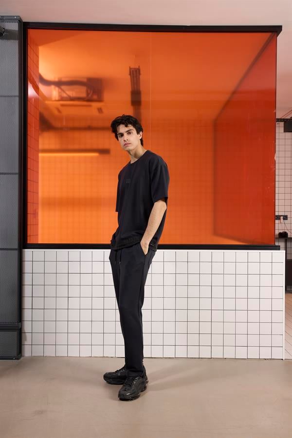 GMG Firenze-Bisiklet Yaka Garnili Modal Erkek T-Shirt-T-Shirts-3-Milagron.com