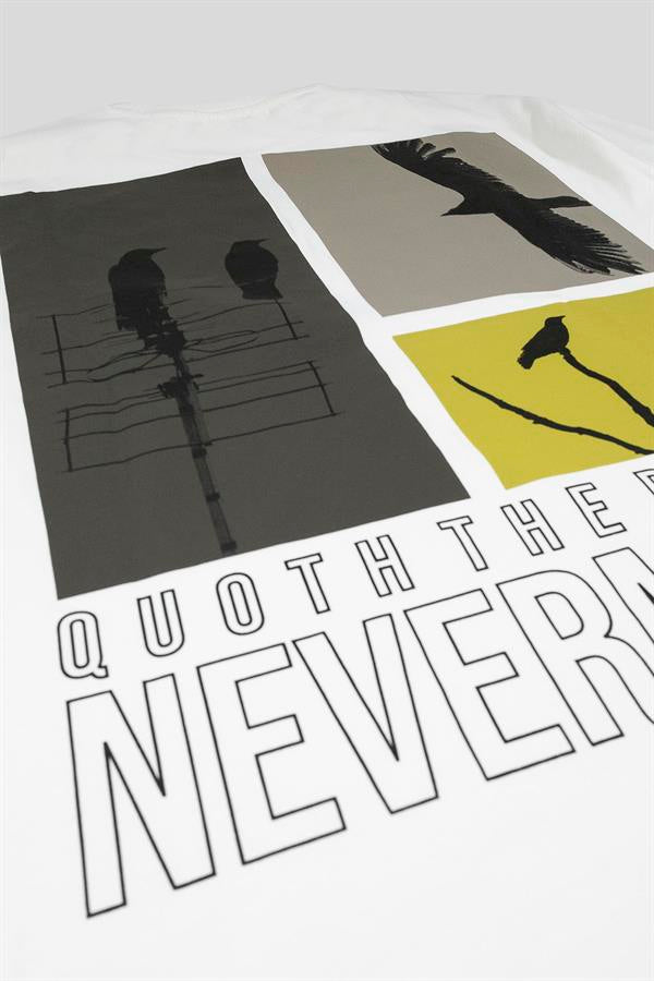 GMG Firenze-Bisiklet Yaka Göğsü Garni Ve Baskı Detaylı T-Shirt-T-Shirts-6-Milagron.com