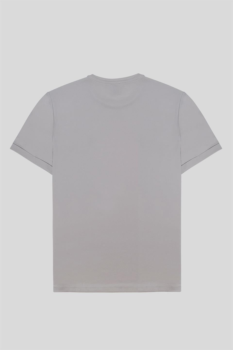 Bisiklet Yaka Kol Ucu Duble Modal Erkek T-Shirt