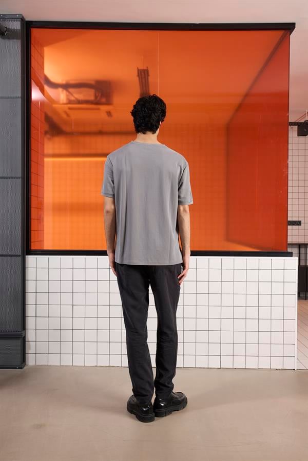 GMG Firenze-Bisiklet Yaka Logo Detaylı Erkek T Shirt-Summer'25-11-Milagron.com