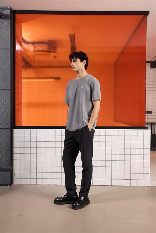 GMG Firenze-Bisiklet Yaka Logo Detaylı Erkek T Shirt-Summer'25-9-Milagron.com