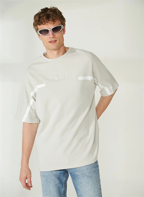 GMG Firenze-Bisiklet Yaka ön Ve Arka şerit Baskılı Erkek T Shirt-TSHIRT-2-Milagron.com