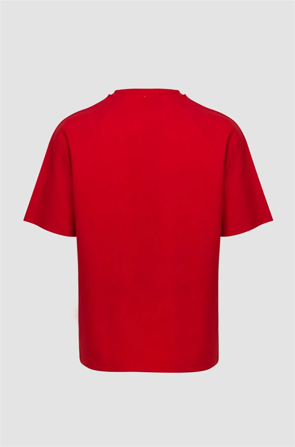 GMG Firenze-Bisiklet Yaka Oversize Baskılı-T-Shirts-3-Milagron.com