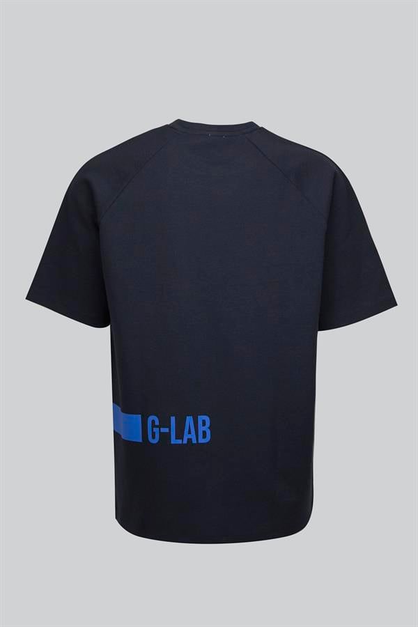 GMG Firenze-Bisiklet Yaka Şerit Flexi Baskılı Oversize Tshirt-T-Shirts-2-Milagron.com