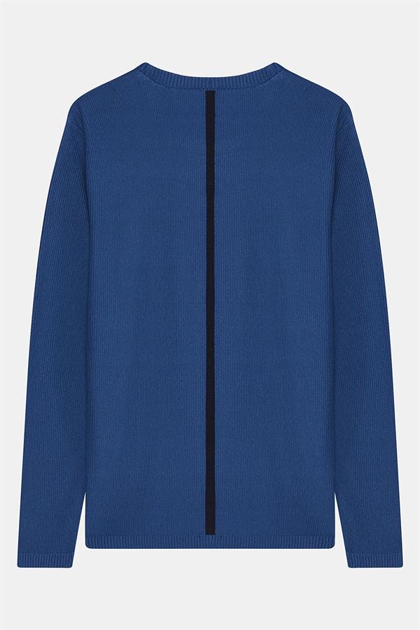 GMG Firenze-Bisiklet Yaka Slim Fit Erkek Kazak-Kazak & Triko-5-Milagron.com