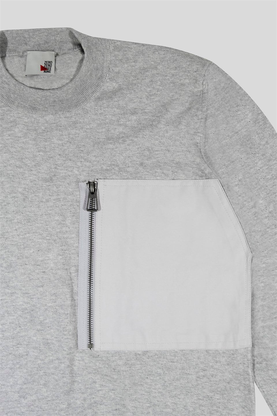 GMG Firenze-Bisiklet Yaka Slim Fit Fermuar Ve Garni Detaylı Erkek Kazak-Kazak & Triko-2-Milagron.com