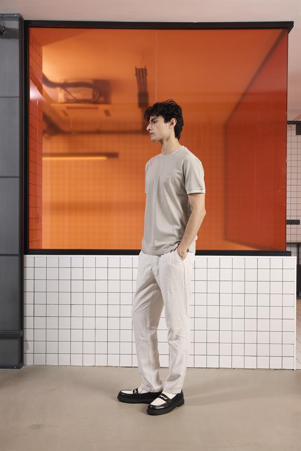 GMG Firenze-Bisiklet Yaka çizgi Detaylı Pike T Shirt-Summer'25-18-Milagron.com