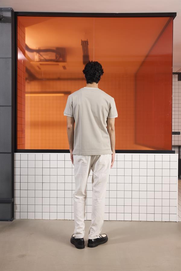 GMG Firenze-Bisiklet Yaka çizgi Detaylı Pike T Shirt-Summer'25-19-Milagron.com