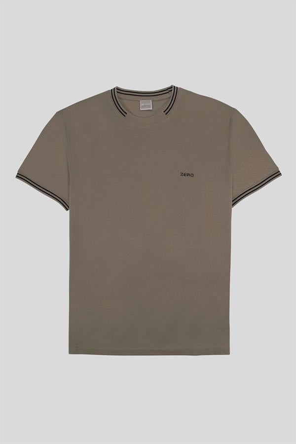 GMG Firenze-Bisiklet Yaka çizgi Detaylı Pike T Shirt-Summer'25-5-Milagron.com