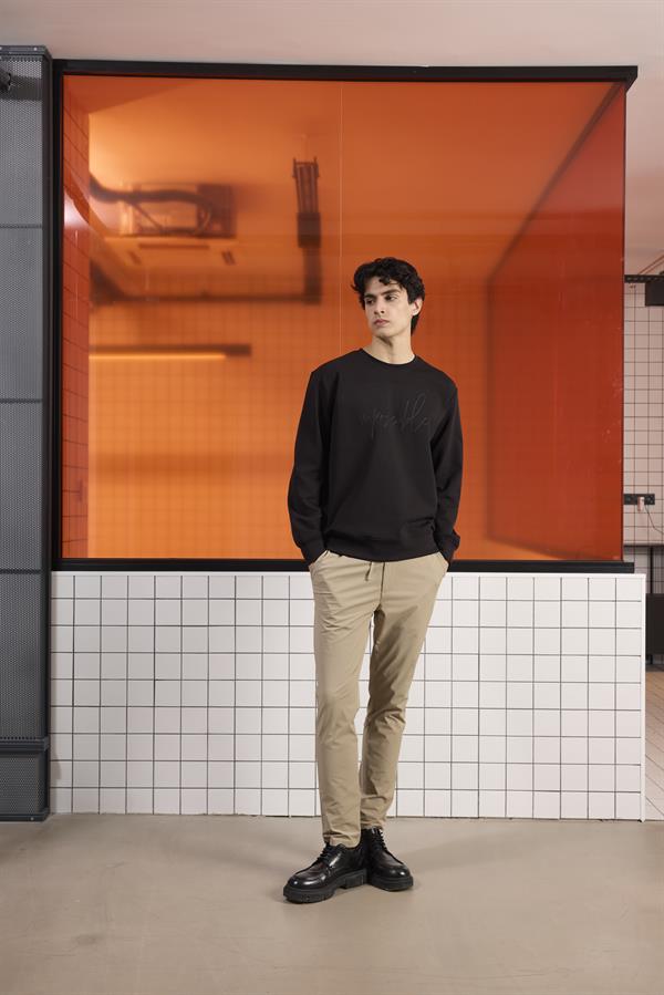 GMG Firenze-Bisiklet Yaka ön Ve Arkası Tasarım Baskılı Erkek Sweatshirt-SWEATSHIRT-2-Milagron.com