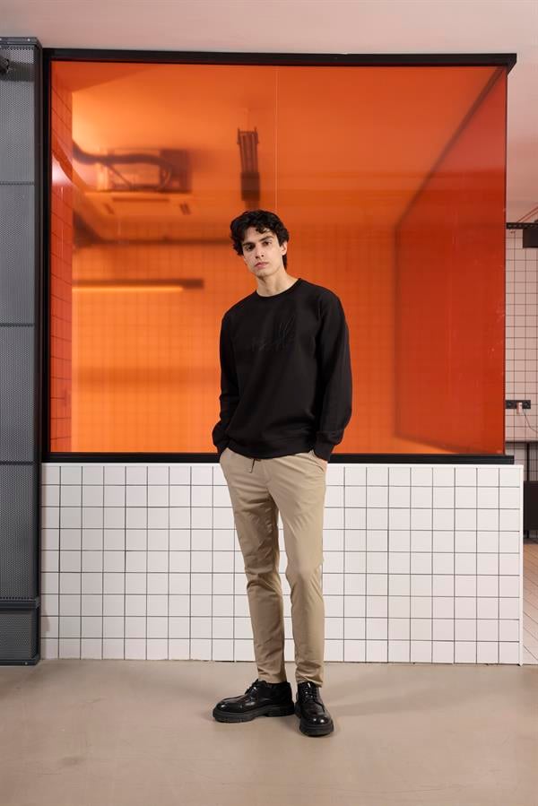 GMG Firenze-Bisiklet Yaka ön Ve Arkası Tasarım Baskılı Erkek Sweatshirt-SWEATSHIRT-3-Milagron.com